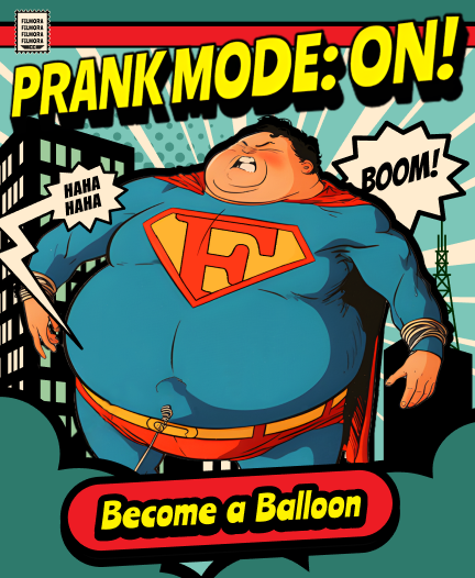 Filmora_Editor's tweet photo. 🎈POOF! Your friend is now a balloon! 😂 One click, and WHOOSH! 🎈 They’re up in the air. No strings attached… or are there? Login Filmora, and try it now in AI media! Find all the AI prank effects you need for April Fools! 🤪🎥
#Filmora14 #madewithfilmora #AprilFools #AIPrank https://t.co/x0GEAf2txM