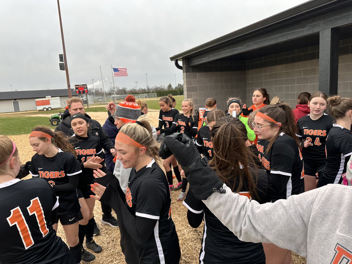 The Tigers shut out Du-Pec 5-0 in their home opener! #ByronTigers #TigerPride