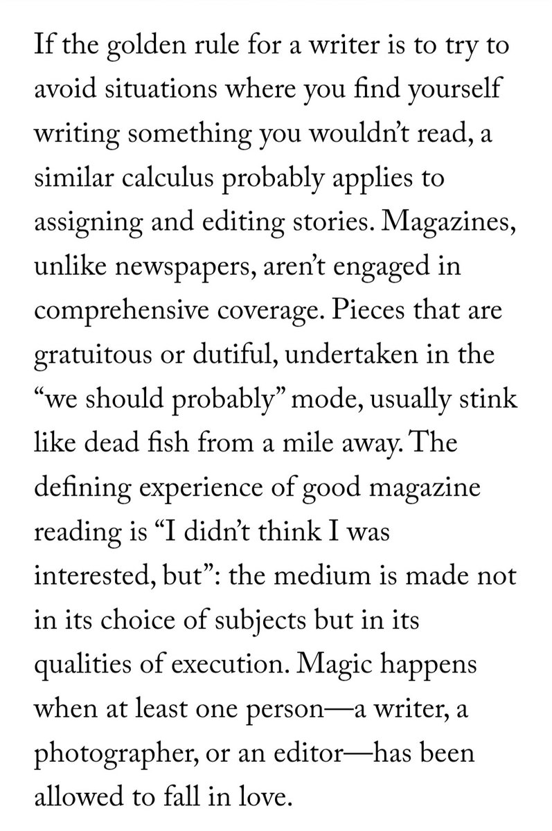 Alec MacGillis (@alecmacgillis) on Twitter photo This, from <a href="/nathanheller/">Nathan Heller</a>, is one of the best distillations of magazine writing that I have ever seen: This, from <a href="/nathanheller/">Nathan Heller</a>, is one of the best distillations of magazine writing that I have ever seen: