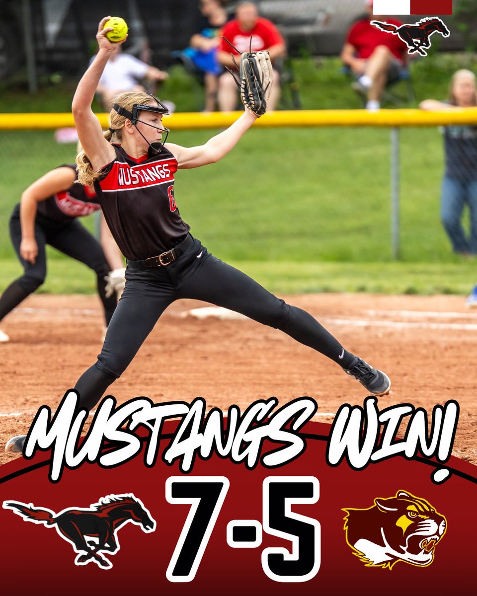 Softball starts the season with a 7-5 victory over Bloomington North on Tuesday night at the Corral!

The Mustangs are back at home on Thursday since when they host Orleans in varsity action.