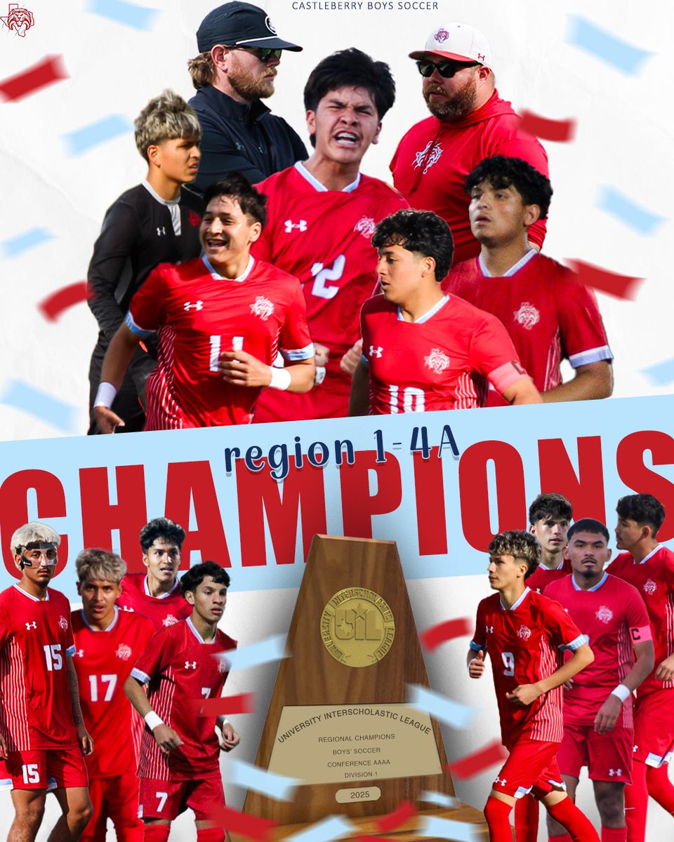 AND JUST LIKE THAT, THE LIONS ARE HEADED TO THEIR FIRST EVER UIL STATE SEMIFINAL MATCH!!!!!!!