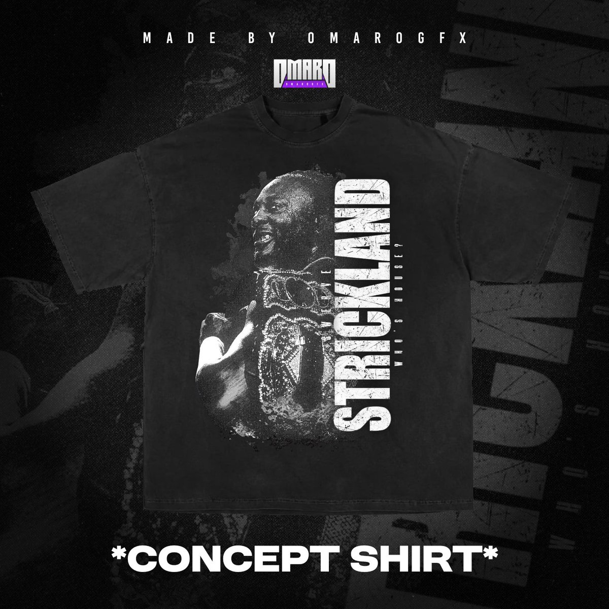 OmaroGFX's tweet image. Who's House? SWERVES HOUSE !

Concept Shirt Design For @swerveconfident 

#AEW #AEWDynamite #AEWDynasty #AEWCollision #SwerveStrickland #GraphicDesigner