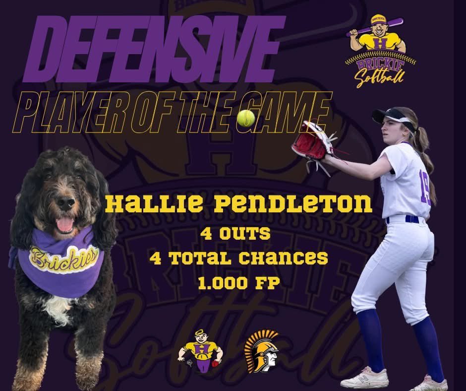 Brickies take the W in game one of the season 10-7 over Chesterton!! Girls played some great ball!   Next up Laporte on Saturday!