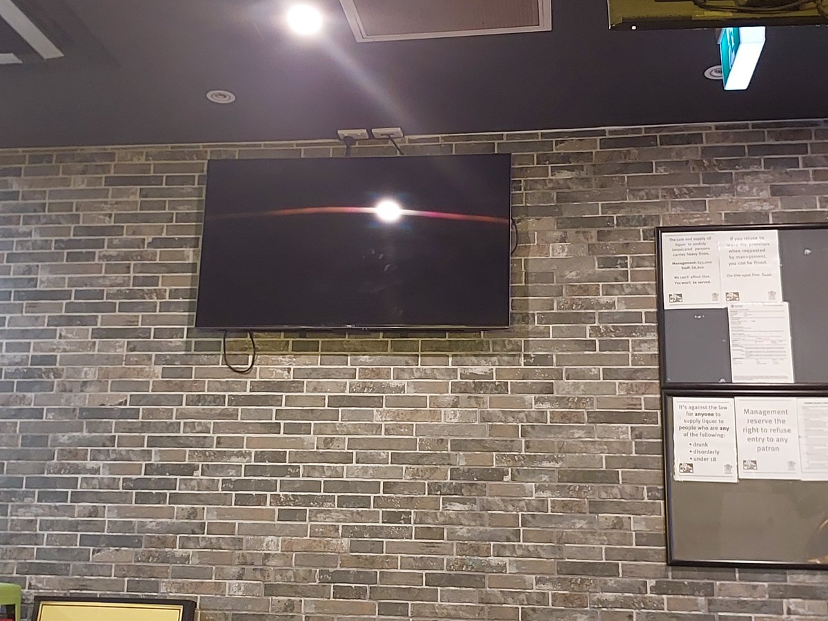 Grabbing lunch in the city and waiting for this Universal movie to start, it seems to have frozen. <a href="/UniversalPics/">Universal Pictures</a>