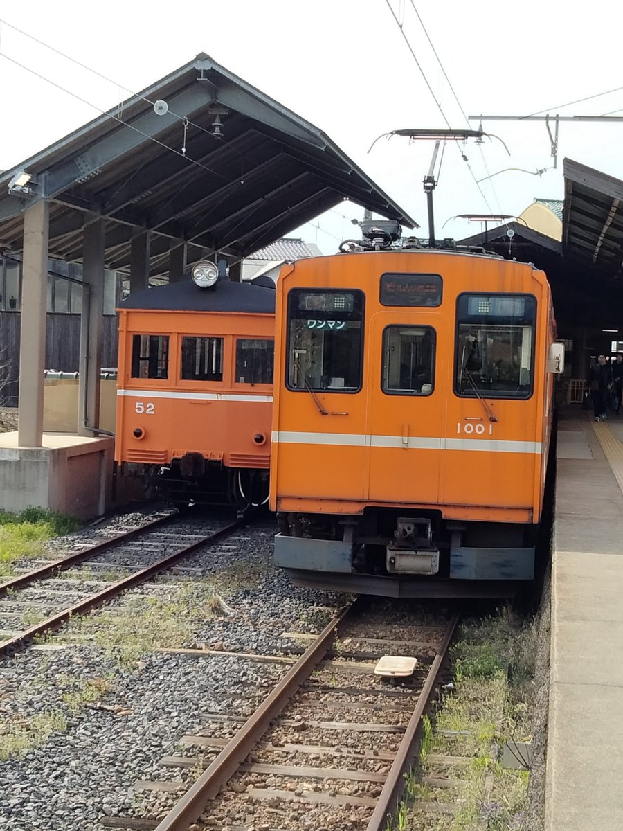 Glay_Knight's tweet photo. ばたでんで電鉄出雲市駅から出雲大社前駅へ。
出雲大社前駅からの帰りも元東急電鉄の1000系車両に乗車🚈

#乗り鉄  #JR #JR東日本 #JR東海 #JR西日本 #春休み #鉄道好き #ばたでん  #山陰本線 #島根県 #一畑電車 #東急電鉄 #東急 #1000系 #電鉄出雲市駅 #出雲市 #出雲市駅 #出雲大社前駅 https://t.co/ZcJ5GQDIuO