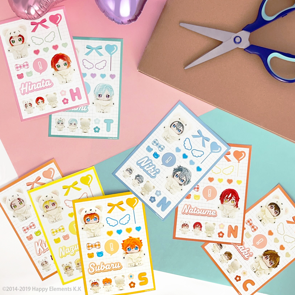 🧸 あと〖 6日 〗.ᐟ 🧸 *꒰১ いつぬいプリントシール ໒꒱* 販売期間