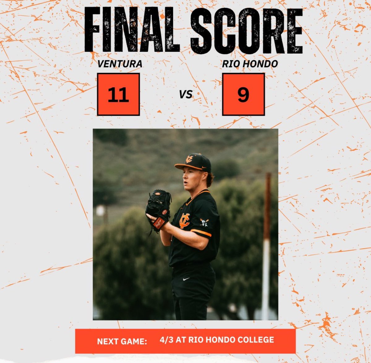 VC Baseball (@vcpiratebsbl) on Twitter photo On a cold and windy day, your Pirates used a huge bottom of the eighth inning to earn a come-from-behind victory over Rio Hondo. Danny Aguilera and Grant Rodriguez each had three RBIs and three hits; while Caden Stillwell had four hits of his own and two RBIs. <a href="/VCAthletics/">VCPirateAthletics</a> On a cold and windy day, your Pirates used a huge bottom of the eighth inning to earn a come-from-behind victory over Rio Hondo. Danny Aguilera and Grant Rodriguez each had three RBIs and three hits; while Caden Stillwell had four hits of his own and two RBIs. <a href="/VCAthletics/">VCPirateAthletics</a>