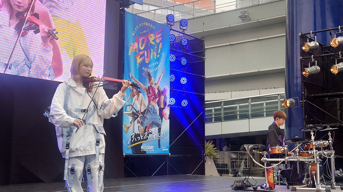 T_Ktaro's tweet photo. #SPARKFES 2025 オープニング
Youthで会場を盛り上げた🎻🥁 https://t.co/bB4QeXzosF