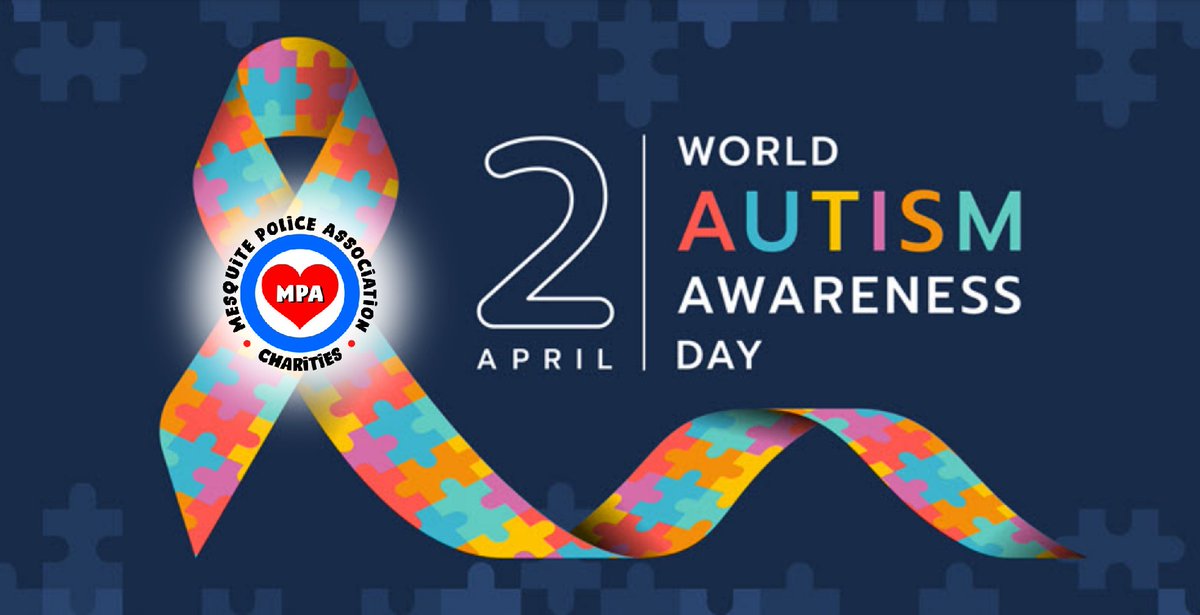 💙 This April, join the <a href="/MPACharities/">Mesquite Police Association Charities</a> in celebrating #AutismAwarenessMonth as well as #WorldAutismAwarenessDay (April 2nd)! 💙 

We're dedicated to supporting individuals with autism and their families through our specialized programs.

The MPA Charities and <a href="/MesquitePA/">Mesquite Police Association</a>, in