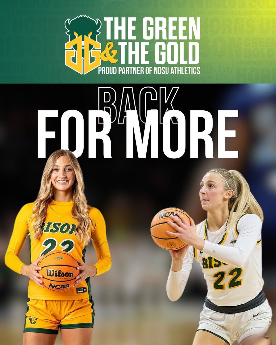 Avery Koenen (@koenenavery) on Twitter photo Couldn’t be more excited for the future of this program and incredibly blessed to be a part of it. Run it back Bison Nation! <a href="/GandGCollective/">The Green and The Gold Collective</a> #home Couldn’t be more excited for the future of this program and incredibly blessed to be a part of it. Run it back Bison Nation! <a href="/GandGCollective/">The Green and The Gold Collective</a> #home