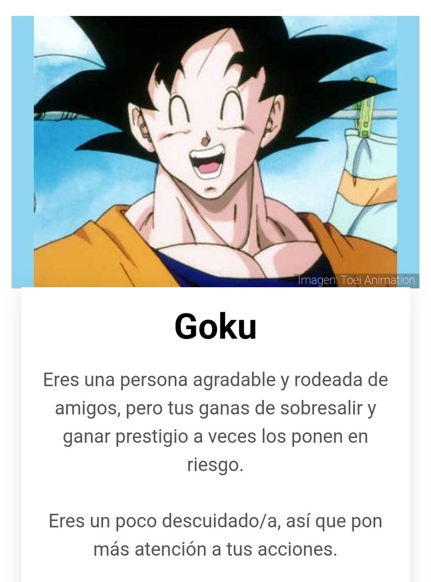Preferiría a Vegeta, la verdad. 😮‍💨