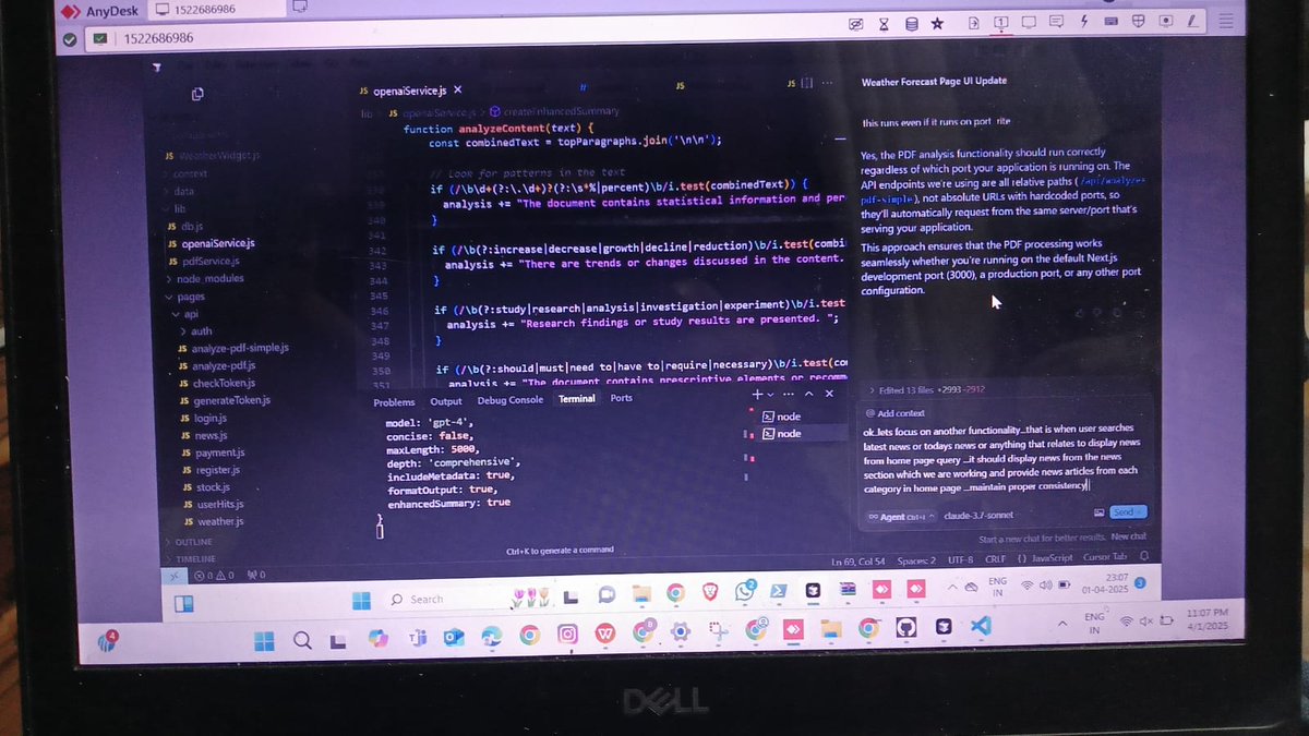 brahamand_ai's tweet image. 🔮 ब्रह्मांड AI – ज्ञान की नई क्रांति! 🚀 @AshwiniVaishnaw @AravSrinivas
@GoI_MeitY
@OfficialINDIAai
@csjmuofficial
