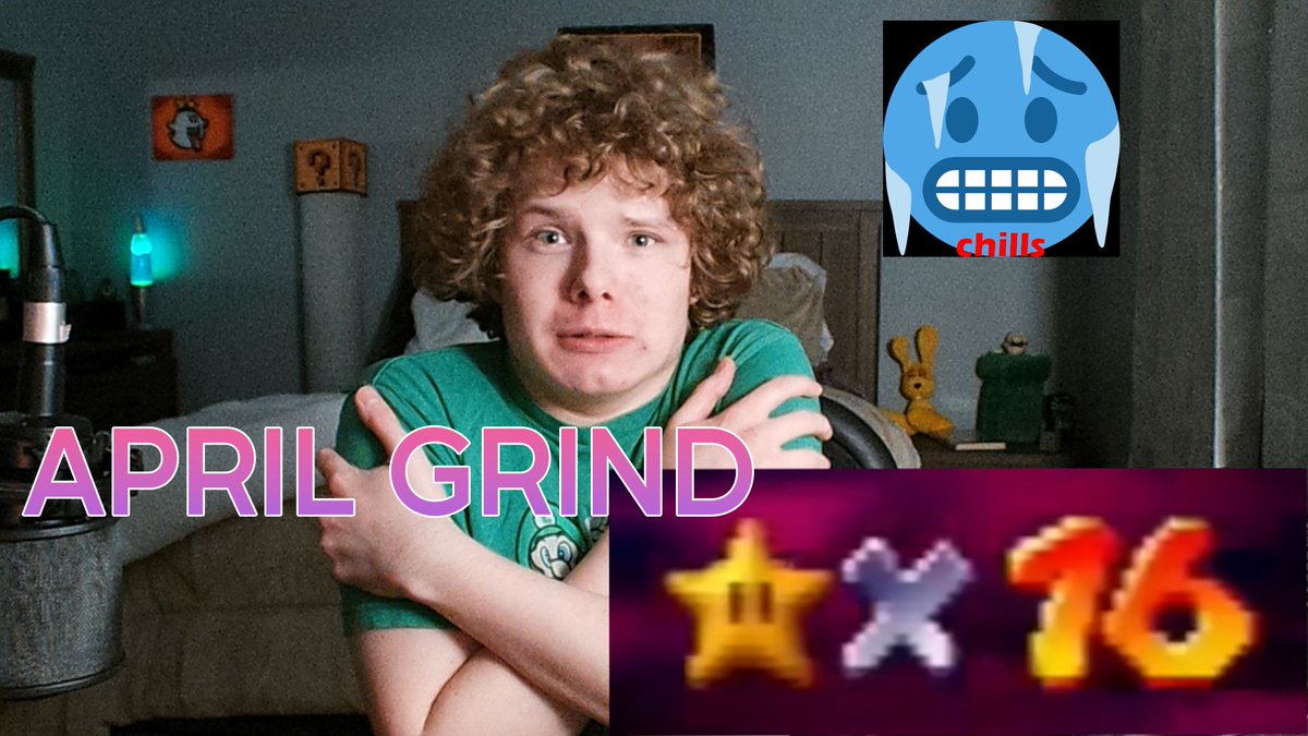 AT 10:35 PM EST (Reference) I will be starting my APRIL 16 Star Grind! I will do PLENTY of attempts this month, it will be the greatest thing ever. I'm sh-shiveringggg gg as i type this, due to "Chills" that i can't stop feeling. Be there or you're a weenie