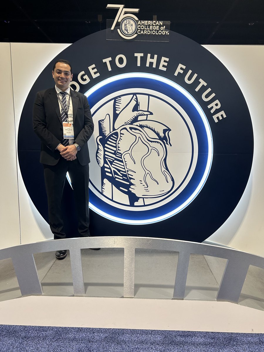 Ahmed Abdelhalim (@mdahmed_halim95) on Twitter photo Absolutely delighted to present our work at the #ACC25! Grateful for the opportunity to reconnect with the pioneers in the field.
#Cardiology #CardioTwitter <a href="/MayoClinicCV/">Mayo Clinic CV</a> #ACC Absolutely delighted to present our work at the #ACC25! Grateful for the opportunity to reconnect with the pioneers in the field.
#Cardiology #CardioTwitter <a href="/MayoClinicCV/">Mayo Clinic CV</a> #ACC