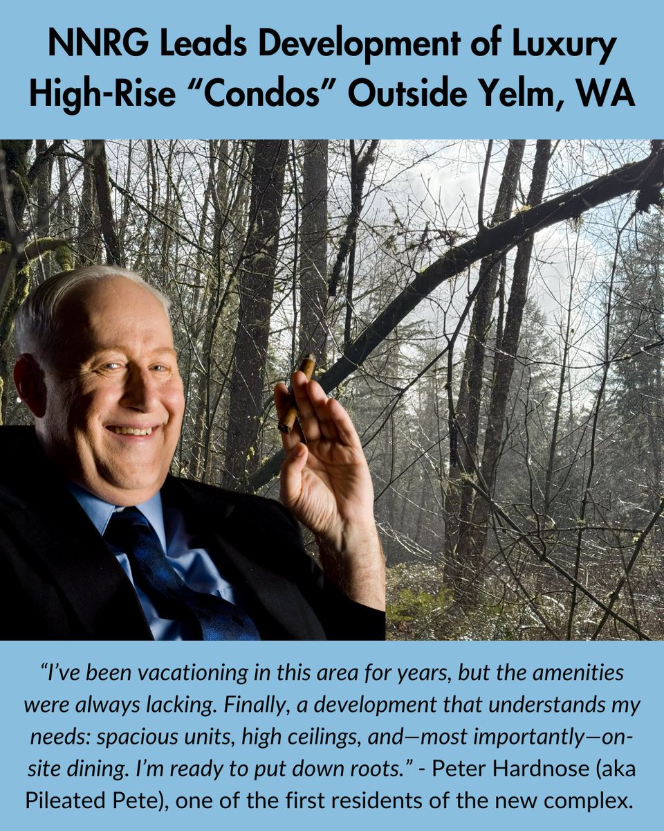 Northwest Natural Resource Group (@nnrgforests) on Twitter photo Luxury High-Rise Condos Coming to Yelm!
NNRG is thrilled to unveil its latest venture: The Canopy Club at Yelm Woods, an exclusive high-rise development designed for residents who value nature, sustainability, and on-site dining.
Pre-leasing now!
nnrg.org/nnrg-leads-dev… Luxury High-Rise Condos Coming to Yelm!
NNRG is thrilled to unveil its latest venture: The Canopy Club at Yelm Woods, an exclusive high-rise development designed for residents who value nature, sustainability, and on-site dining.
Pre-leasing now!
nnrg.org/nnrg-leads-dev…