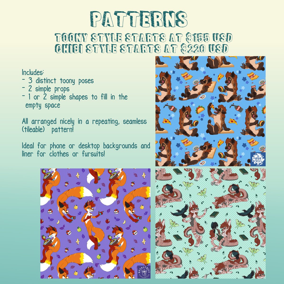 👑April c0mmissiоns are OPEN!👑

-Open for all c0mm types at this time!
-P/aуpal p/aуment only
-DM me or comment to claim a sl0t!
-More c0mm types and pr!ces below! ⬇️

Shares are much appreciated! Don't hesitate to dm me with questions if you have any! 💜