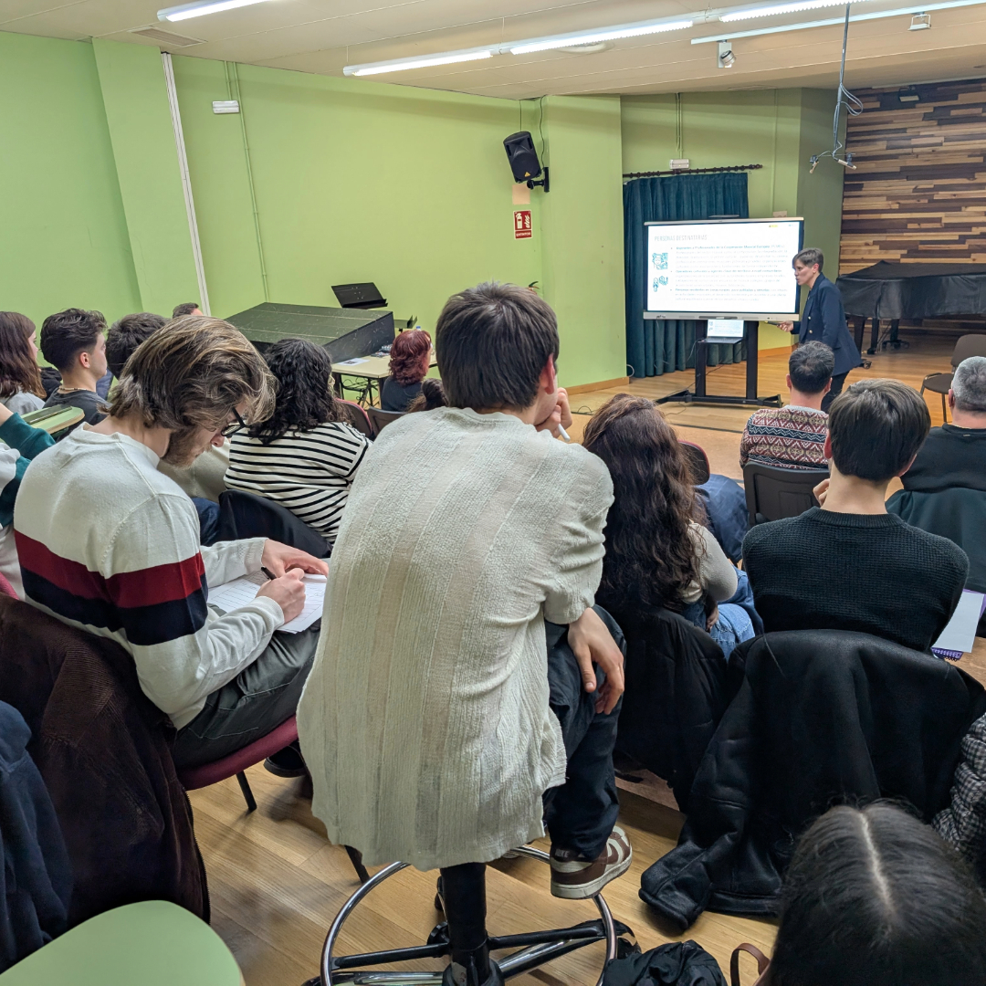 Music4Coop en Salamanca en COSCYL: cooperación, economía social y sostenibilidad en la música. Gracias a todos. ¡Próximo destino: Madrid, 3-4/04! Únete en music4coop.eu #Music4Coop #CooperaciónMusical #EconomíaSocial #DesarrolloLocal