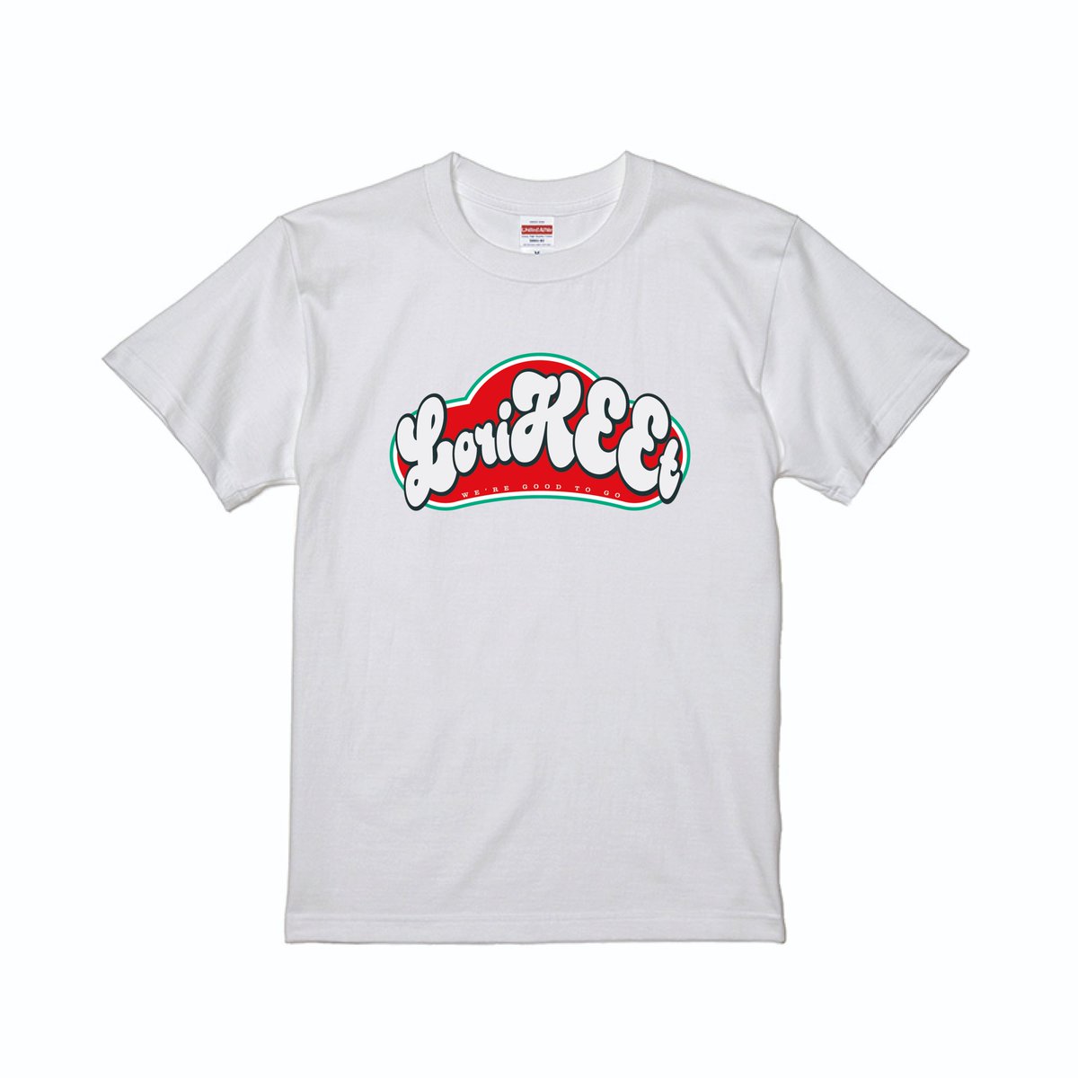 BaysideFactory's tweet photo. バンドマンが着てる服のブランドに憧れて真似したりするのって少し減ってるみたい。
頑張れバンドマン！

We're Good to go【準備万端だぜ！】って書いてあるんだけど絶賛ボーカル募集中のバンドです👇
@Lori_KEEt_1011 

赤、緑、黒の3版　白はボディ色です。 https://t.co/maua2tNICq