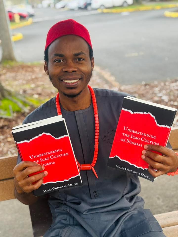 maazi_ogbonnaya's tweet photo. My first ever published book in English and my first book written in America, IS OUT!

It is published in America, just a year after first physics in African language (Igbo) was published by me.

The title is, “Understanding the Igbo Culture of Nigeria.” https://t.co/SUllvXrP9j