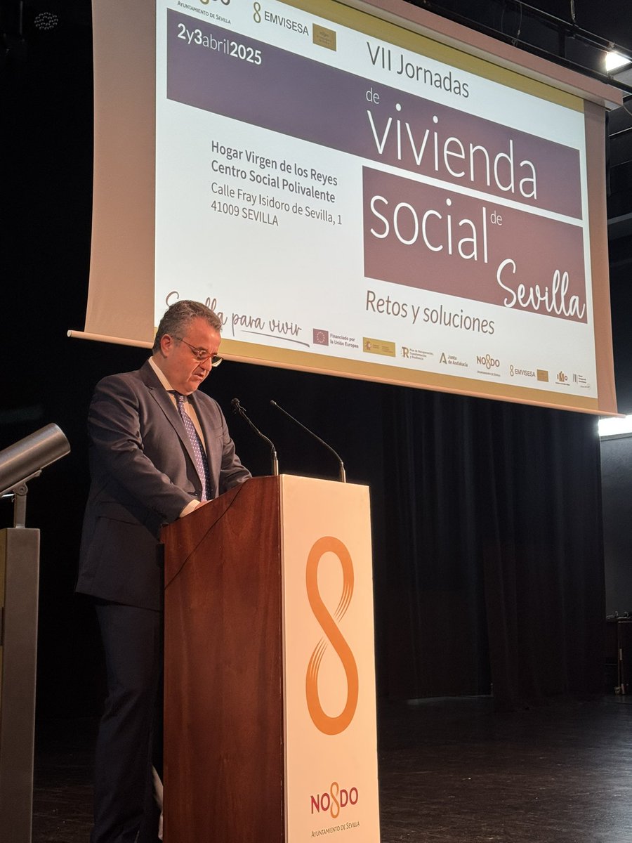 🏠📢 ¡Hoy comienzan las VII Jornadas de Vivienda Social de Sevilla! Bajo el lema “Retos y soluciones”, expertos debatirán sobre la evolución del alojamiento asequible. 

#ViviendaSocialSevilla #Emvisesa #jornadasdevivienda