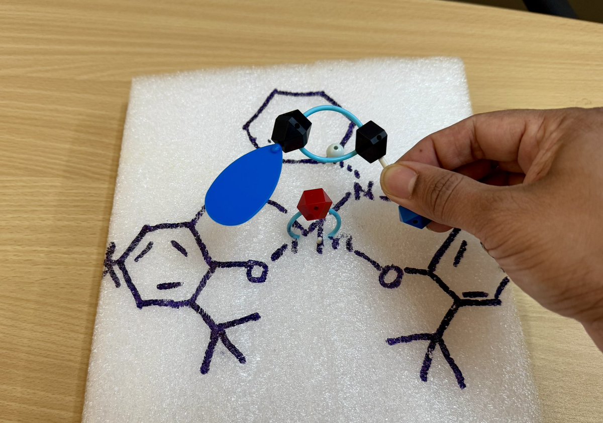 Ahanjit Bhattacharya (@ahanjit) on Twitter photo Organic chemistry courses were my favourite during college. Although I don't do much organic chemistry in my research, it is really fun to teach it because of it's pictorial nature and need for using simple models. Can you guess which reaction I was teaching here?
<a href="/chm_iiserb/">Dept of Chemistry, IISER Bhopal</a> Organic chemistry courses were my favourite during college. Although I don't do much organic chemistry in my research, it is really fun to teach it because of it's pictorial nature and need for using simple models. Can you guess which reaction I was teaching here?
<a href="/chm_iiserb/">Dept of Chemistry, IISER Bhopal</a>