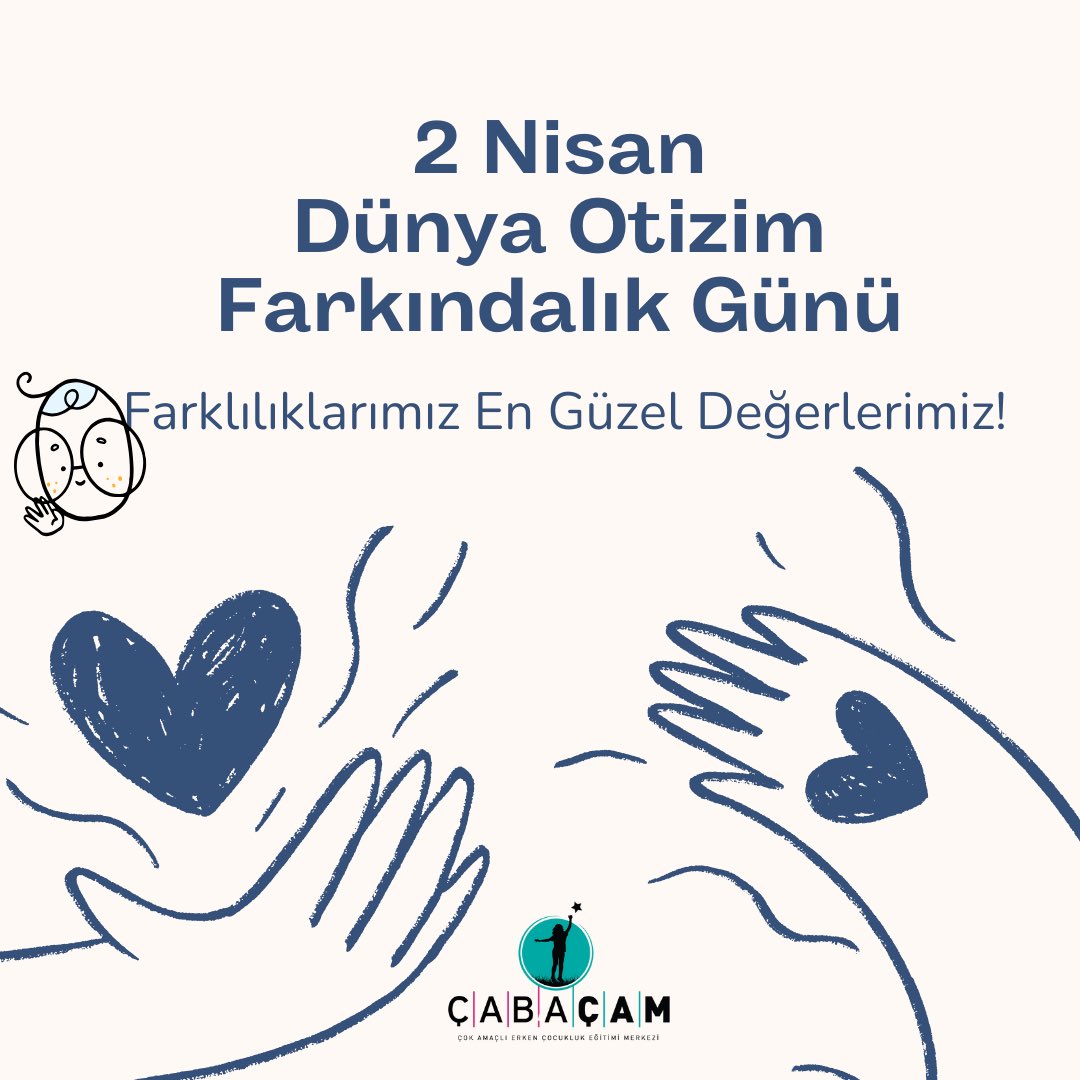 comucabacam (@comucabacam1) on Twitter photo 2 Nisan Dünya Otizm Farkındalık Günü! Otizm bir eksiklik değil, farklı bir bakış açısıdır. ÇABAÇAM Ailesi olarak farkındayız ve her zaman yanınızdayız 💙
#çomü
#çabalıyoruz
<a href="/ebruaktan_acar/">Ebru Aktan 🌍</a>
<a href="/sezenapaydin/">Sezen Apaydin</a> 2 Nisan Dünya Otizm Farkındalık Günü! Otizm bir eksiklik değil, farklı bir bakış açısıdır. ÇABAÇAM Ailesi olarak farkındayız ve her zaman yanınızdayız 💙
#çomü
#çabalıyoruz
<a href="/ebruaktan_acar/">Ebru Aktan 🌍</a>
<a href="/sezenapaydin/">Sezen Apaydin</a>