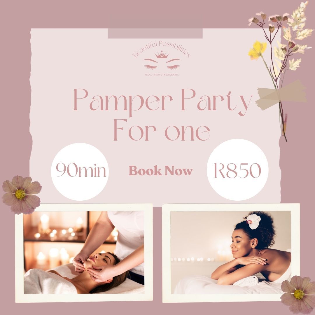 BeautifulCt's tweet image. Introducing our Pamper Party for ONE! 🎉 All just for YOU! 💖 No crowds, no rush, just you, your glow, and ultimate bliss. 🌸✨

📅 Book now &amp;amp; treat yourself like the queen you are! 👑💅

#MeTimeMagic #PamperPartyForOne #UltimateRelaxation #beautifulpossibilities