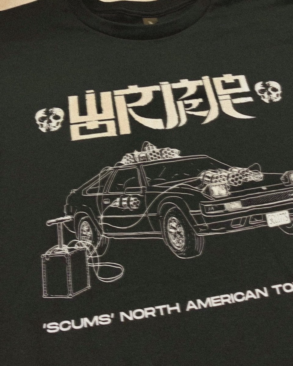 Wormrot's tweet image. PREVIEW: available on tour in April