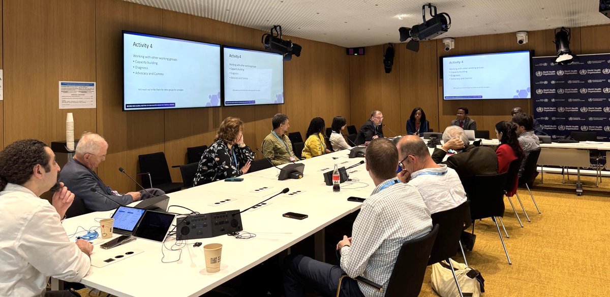Dr. Borna Nyaoke-Anoke (@bornanyaoke) on Twitter photo The Drug Development & Access Working Group for Skin #NTDs held its first in-person meeting on the side of the 2nd <a href="/WHO/">World Health Organization (WHO)</a> Skin NTDs Meeting. A key step toward better treatments as challenges in drug development, affordability & access remain.
#SkinNTDs2025 The Drug Development & Access Working Group for Skin #NTDs held its first in-person meeting on the side of the 2nd <a href="/WHO/">World Health Organization (WHO)</a> Skin NTDs Meeting. A key step toward better treatments as challenges in drug development, affordability & access remain.
#SkinNTDs2025