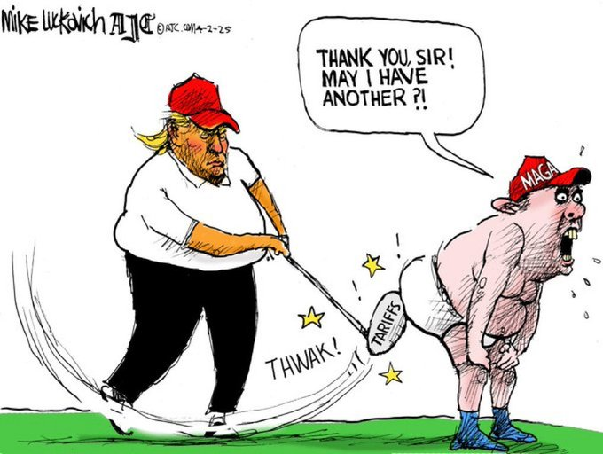 #Trump #TrumpTariffs #Tariffs #TariffWar #MAGA #MAGACultMorons