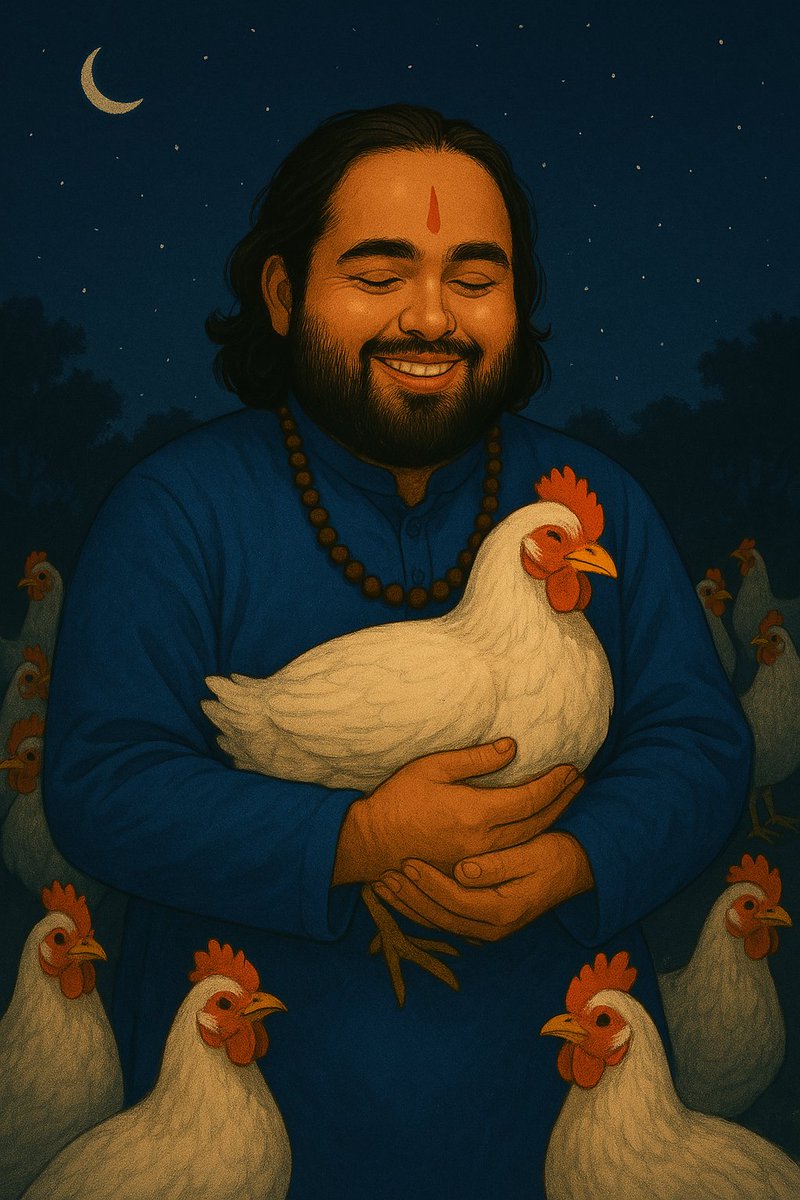 “Jahaan daya hoti hai, wahin se dharma shuru hota hai” 

During his sacred Padyatra to Dwarka, अनंत अंबानी stopped mid-way to rescue 250 hens caged on the roadside.  Anant Ambani not only freed them but he also paid for them and ensured they were safe. 

This is not a one-time