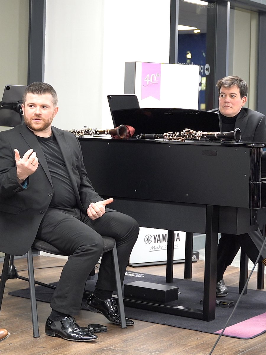 Presto Music shop (@prestoshop) on Twitter photo In this latest Q&A episode of Presto Presents, clarinettist <a href="/JulianBliss/">Julian Bliss</a> and pianist James Baillieu answer questions about their latest album, 'Clara & Robert Schumann: Music for Clarinet and Piano' (released on <a href="/SignumRecords/">Signum Classics</a>).
🎥 Watch here:
youtu.be/Lvz9kFaOUPk In this latest Q&A episode of Presto Presents, clarinettist <a href="/JulianBliss/">Julian Bliss</a> and pianist James Baillieu answer questions about their latest album, 'Clara & Robert Schumann: Music for Clarinet and Piano' (released on <a href="/SignumRecords/">Signum Classics</a>).
🎥 Watch here:
youtu.be/Lvz9kFaOUPk