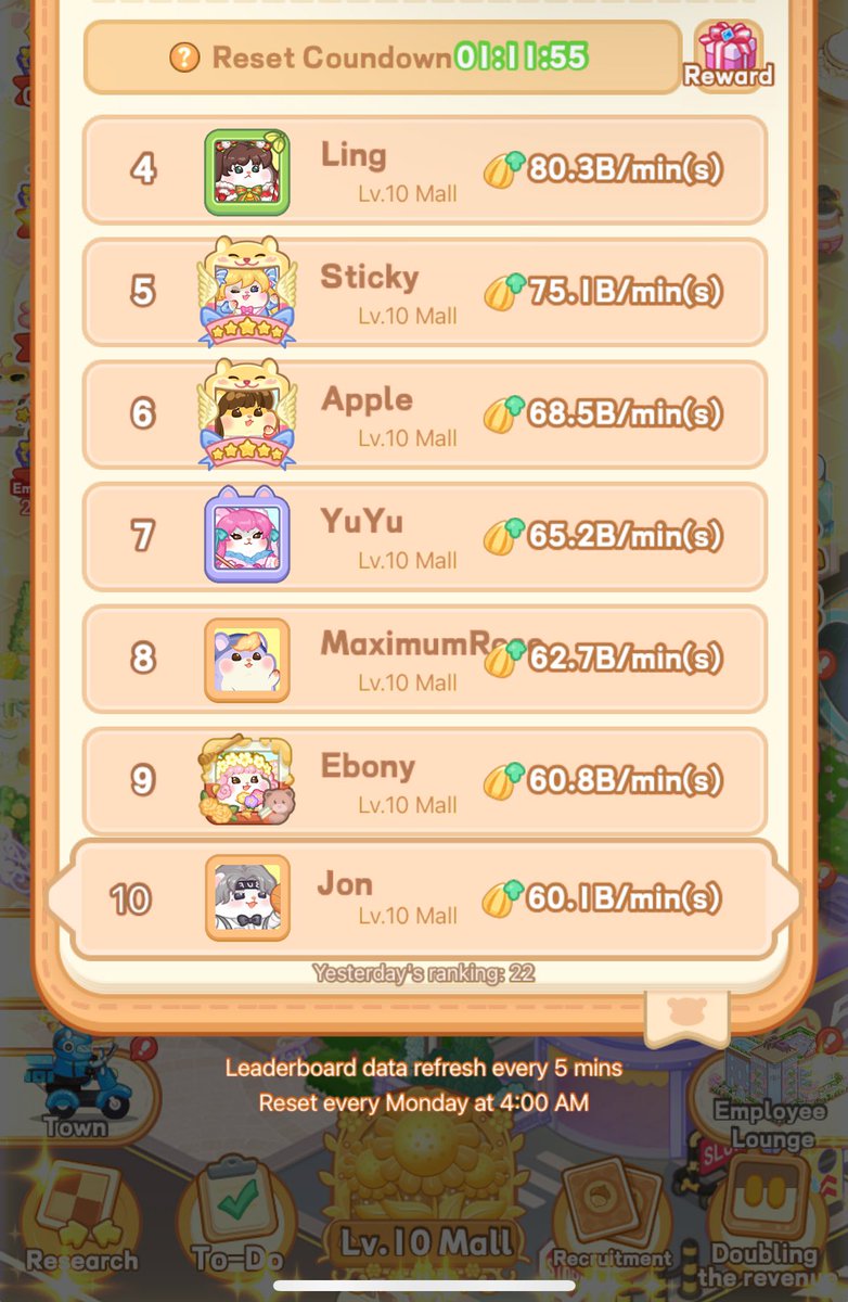 pokeonda's tweet photo. Finally cracked top 10 in hamtopia… is it time to retire https://t.co/YWTDoGD4AC