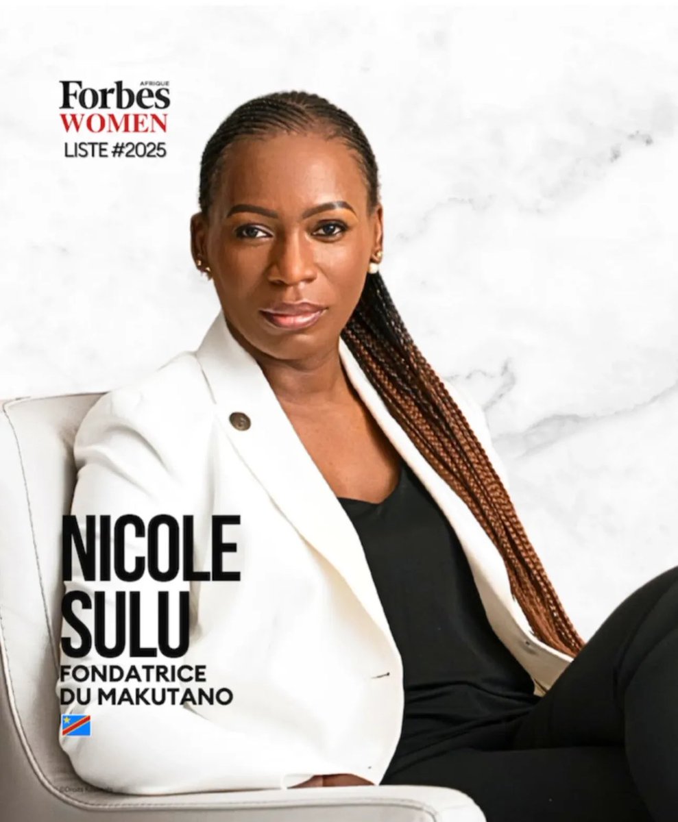 Jeanine MABUNDA (@jeaninemabunda) on Twitter photo En 2019, j’étais la seule Congolaise dans le classement <a href="/Forbes_Afrique/">Forbes Afrique</a>
Aujourd’hui en 2024, je suis fière de voir qu’elles sont plusieurs à briser le plafond de verre : S.E. Mme la Première Ministre Judith Suminwa Tuluka, Monique Gieskes, Isabelle Lessedjina et Nicole Sulu En 2019, j’étais la seule Congolaise dans le classement <a href="/Forbes_Afrique/">Forbes Afrique</a>
Aujourd’hui en 2024, je suis fière de voir qu’elles sont plusieurs à briser le plafond de verre : S.E. Mme la Première Ministre Judith Suminwa Tuluka, Monique Gieskes, Isabelle Lessedjina et Nicole Sulu