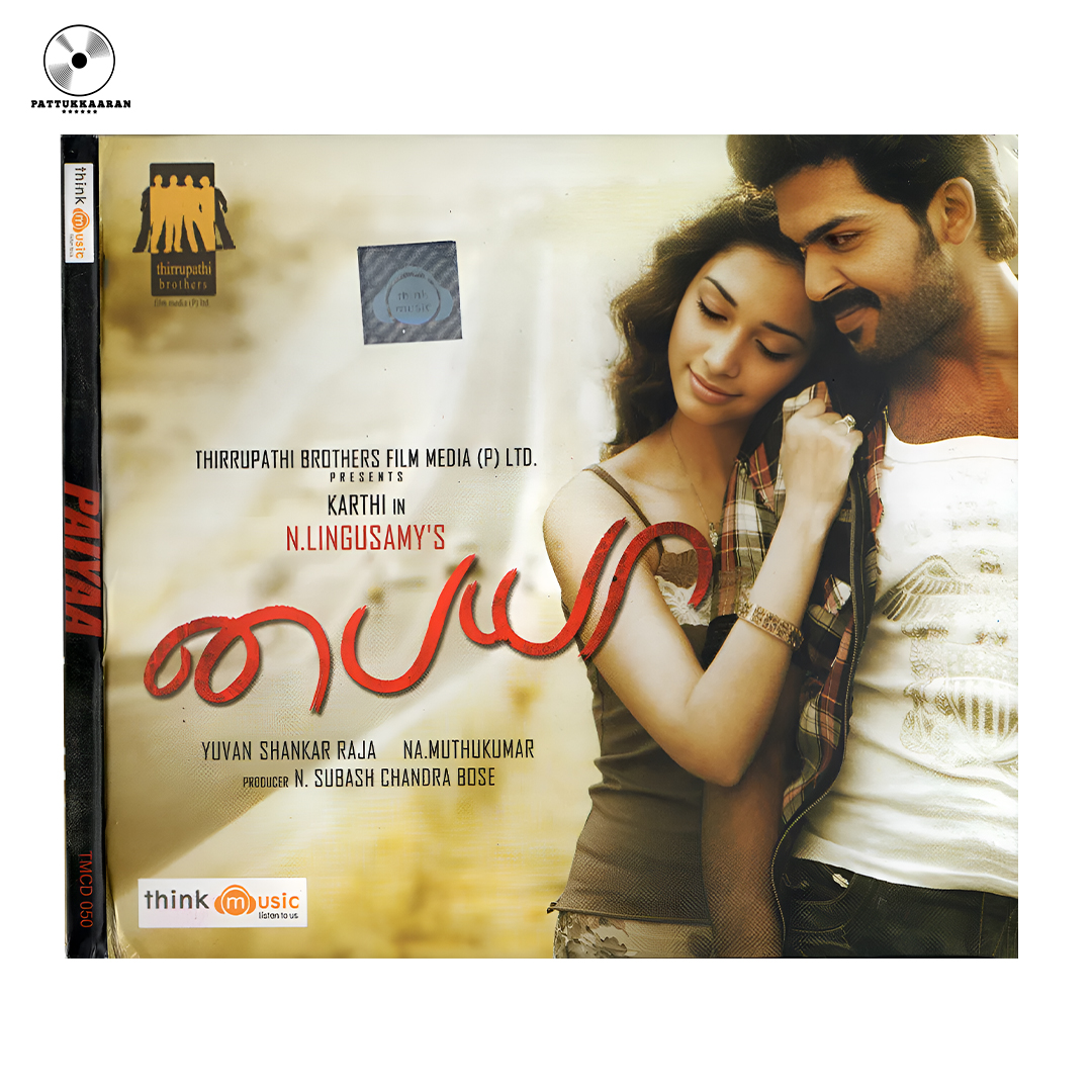 pattukkaaran's tweet image. 15 Years of Paiyaa 🥹

1st Edition Audio CD Scans

@thisisysr #NaMuthukumar @dirlingusamy @Karthi_Offl @tamannaahspeaks