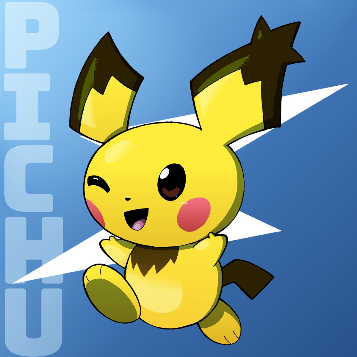 Pichu art I made for a good friend...