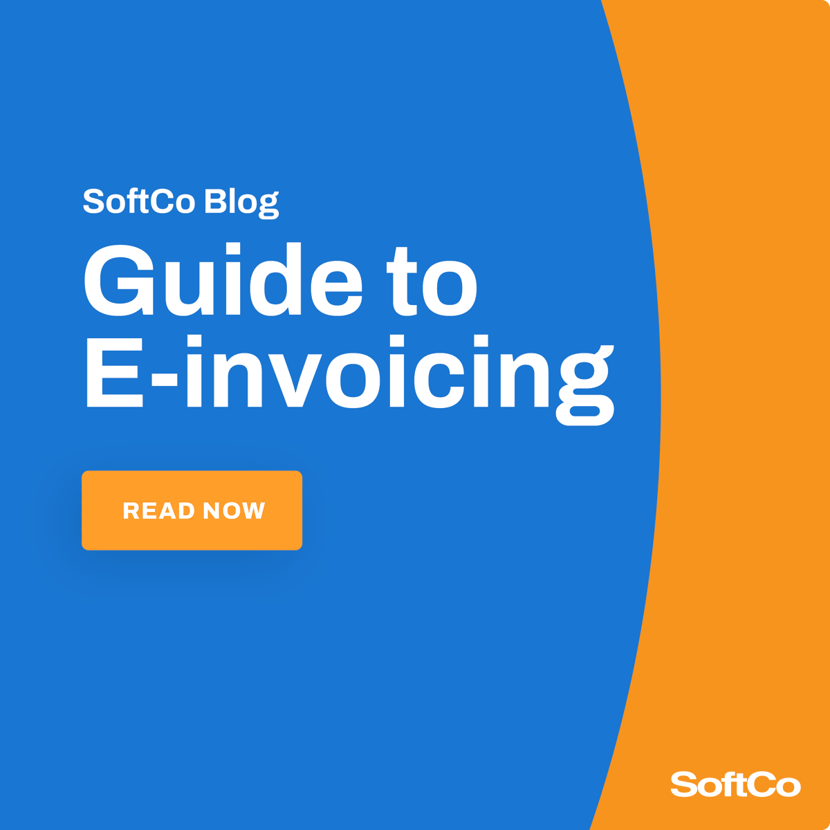 Check out the SoftCo Blog "Guide to E-invoicing" as we take a closer look at e-invoicing, its benefits, the trends driving adoption, and what you need to do to get started. Read now:  hubs.ly/Q03dXf0-0 
#EInvoicing #DigitalTransformation #Finance #Efficiency #CFO