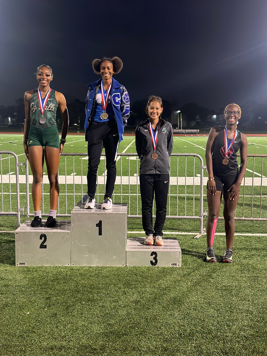 17-6A Girls Triple Jump DISTRICT CHAMPION KAYLA THOMAS!!  <a href="/cycreekhs/">Cy Creek High School</a> <a href="/CyCreekBooster/">CyCreekBooster</a>