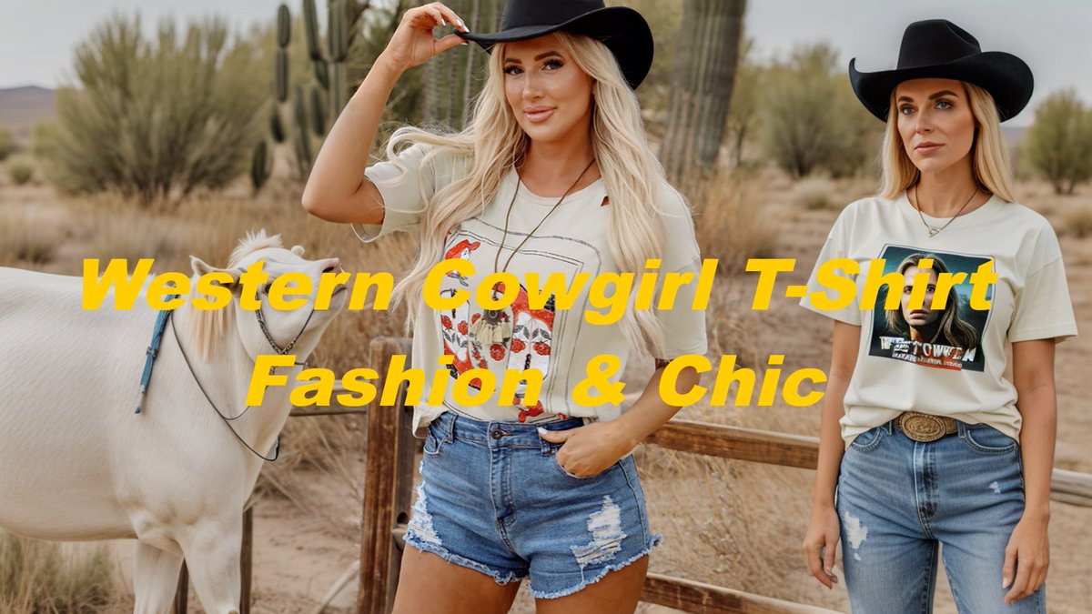 Step into the spotlight with our stylish Western T-Shirts for Women! Perfect blend of vintage charm and modern edge. Shop now and own your wild side!
bit.ly/4jbyoUq
#WesternStyle #FashionForward