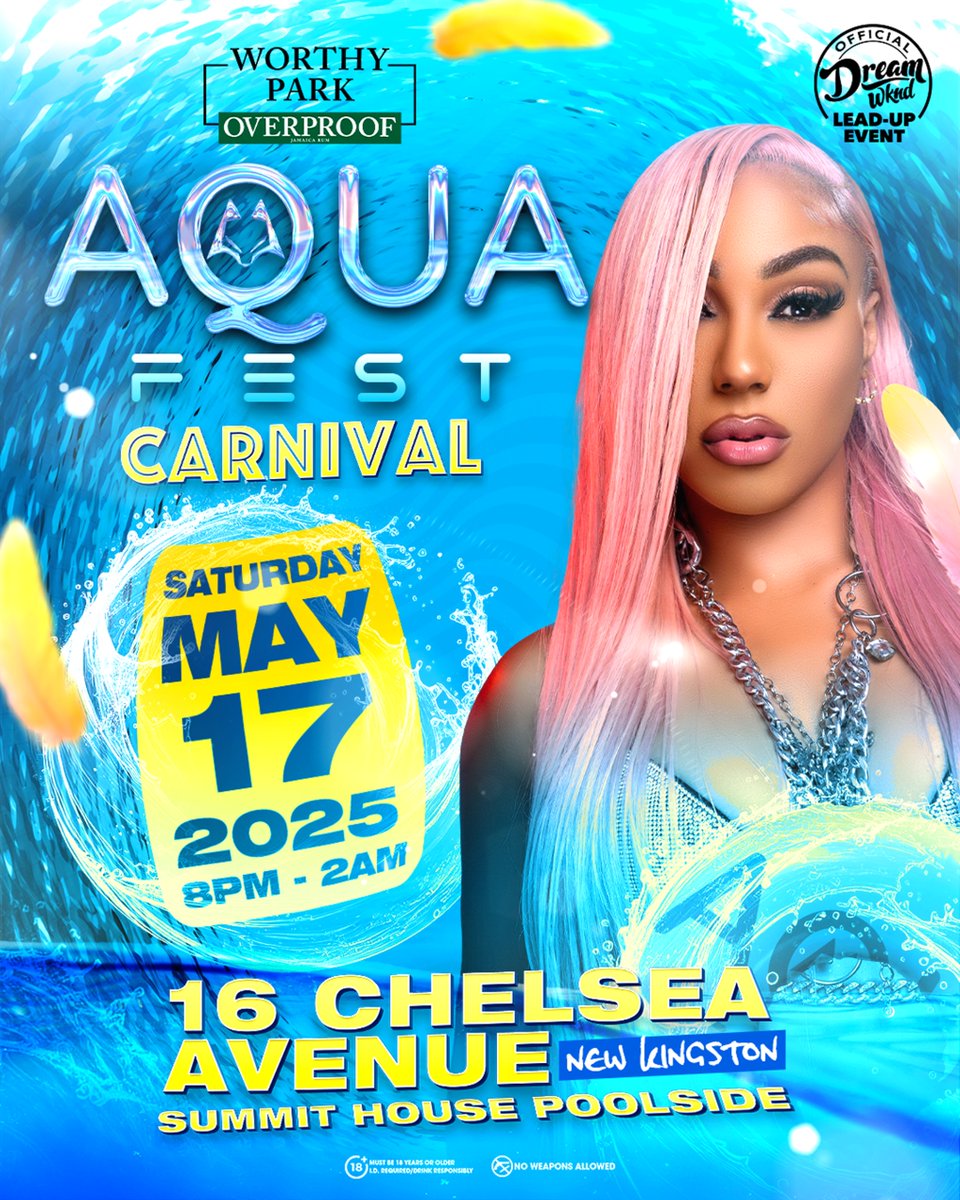 Last year was pure vibes… but this year we goin' even harder!
Soca lovers, get ready fi di real bacchanal—AQUAFEST Carnival is back.