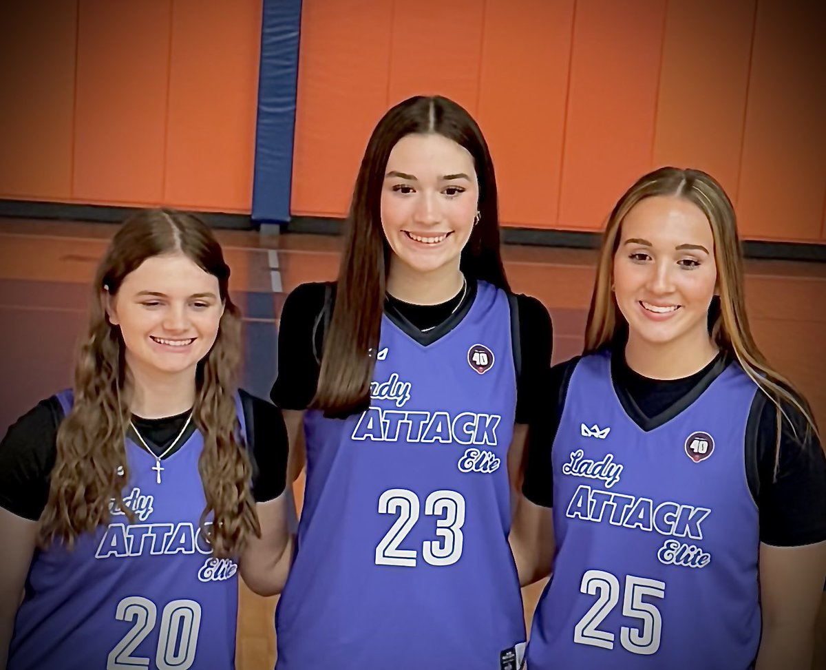 Lady Attack Elite National 17U - 2026 (@lae2026) on Twitter photo The last ride for these LAE OGs! LAE teammates since the 4th grade! Loyal till the end!
LETS FINISH STRONG💪💜🏀
<a href="/MileyMalcolm/">Miley Malcolm</a>
<a href="/taysmith2008/">Taylor Smith</a> <a href="/KenzieOrtscheid/">MacKenzie Ortscheid</a> The last ride for these LAE OGs! LAE teammates since the 4th grade! Loyal till the end!
LETS FINISH STRONG💪💜🏀
<a href="/MileyMalcolm/">Miley Malcolm</a>
<a href="/taysmith2008/">Taylor Smith</a> <a href="/KenzieOrtscheid/">MacKenzie Ortscheid</a>