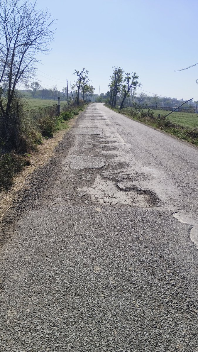 ManishP67430403's tweet photo. @cmohry @NayabSainiBJP Dear sir

               Ye sadak khunga kothi(jind) se lochab gaon ki h. Ye kafi jagh se tuti hui .
Karpya sangyan le .
9555984466 https://t.co/sJTEW8cynh