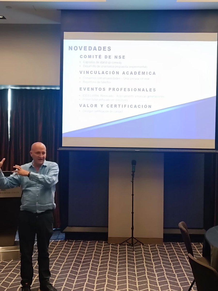 Amai México (@amaimexico) on Twitter photo AMAI presente en #ESOMARLatam25 gran evento organizado por <a href="/ESOMAR/">ESOMAR</a>
<a href="/gabriela_alcala/">Gabriela Alcala</a> presidenta de AMAI y <a href="/nachitomx/">Nacho Cárdenas</a> vicepresidente AMAI presente en #ESOMARLatam25 gran evento organizado por <a href="/ESOMAR/">ESOMAR</a>
<a href="/gabriela_alcala/">Gabriela Alcala</a> presidenta de AMAI y <a href="/nachitomx/">Nacho Cárdenas</a> vicepresidente