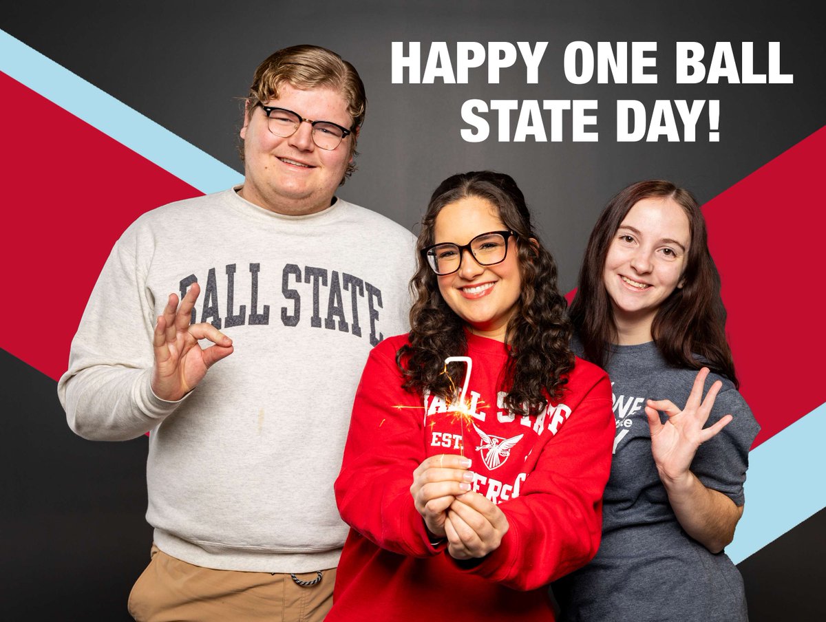 🎉 It’s officially One Ball State Day! 🎉

Celebrate with us—online or at events across campus—and show your Cardinal pride.

Make a difference for your favorite TC department, program, or school today at: oneballstate.bsu.edu/teacherscollege. 

#OneBallState #BallStateTC #BallState #WeFly