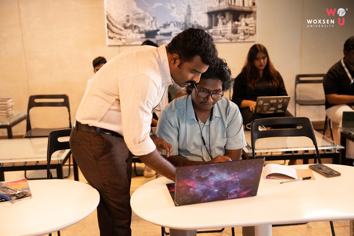 Woxsen's tweet image. Building on the success of our 𝗗𝗮𝘁𝗮 𝗩𝗶𝘀𝘂𝗮𝗹𝗶𝘇𝗮𝘁𝗶𝗼𝗻 𝘂𝘀𝗶𝗻𝗴 𝗥 workshop, we successfully conducted a second session on 'Social Network Analysis using R' for students and Ph.D. scholars.

#WoxsenUniversity #AdvancedLearning #SocialNetworkAnalysis