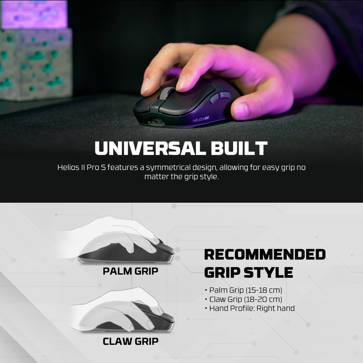 Fantech_World's tweet photo. From palm to claw, Helios II Pro is designed to match every grip style, giving you the comfort and accuracy you need to win 👑
Get it now : https://t.co/zKgbvFaBqd
#fantech #fantechworld #HeliosIIPRO https://t.co/US4WvS4EJH
