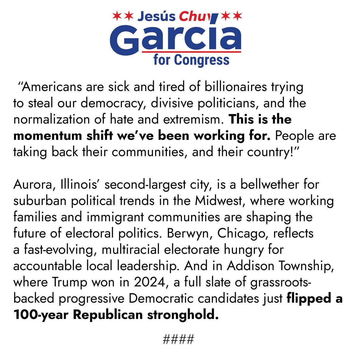 Jesús “Chuy” García tweet media