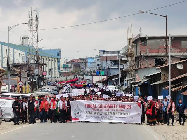 "The Tribal Students' rally on 3rd May, 2023 against the High Court's ST status Order for Meiteis was a Law and Order issue. Why did Mr. <a href="/NBirenSingh/">N. Biren Singh</a> turned it into a communal strife or conflict?"
~~ Y JoyKumar, Fmr. Dy. CM of Manipur &amp; NPP Leader.

<a href="/rashtrapatibhvn/">President of India</a> <a href="/INCIndia/">Congress</a>