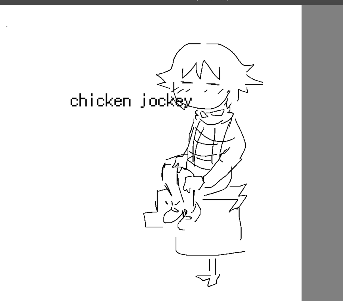 limepact's tweet photo. chicken jockey https://t.co/WSBiw3AqLi