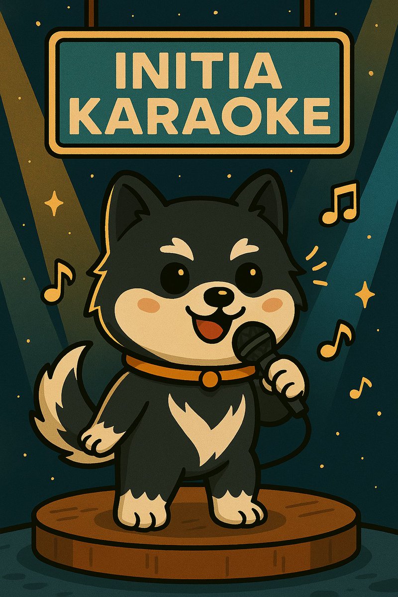 Jennie’s been training all day.
Karaoke, airdrop, and the mission to make INITIA go viral.

🎤 Just meme it.

#initia #memecoin #airdrop #Meme